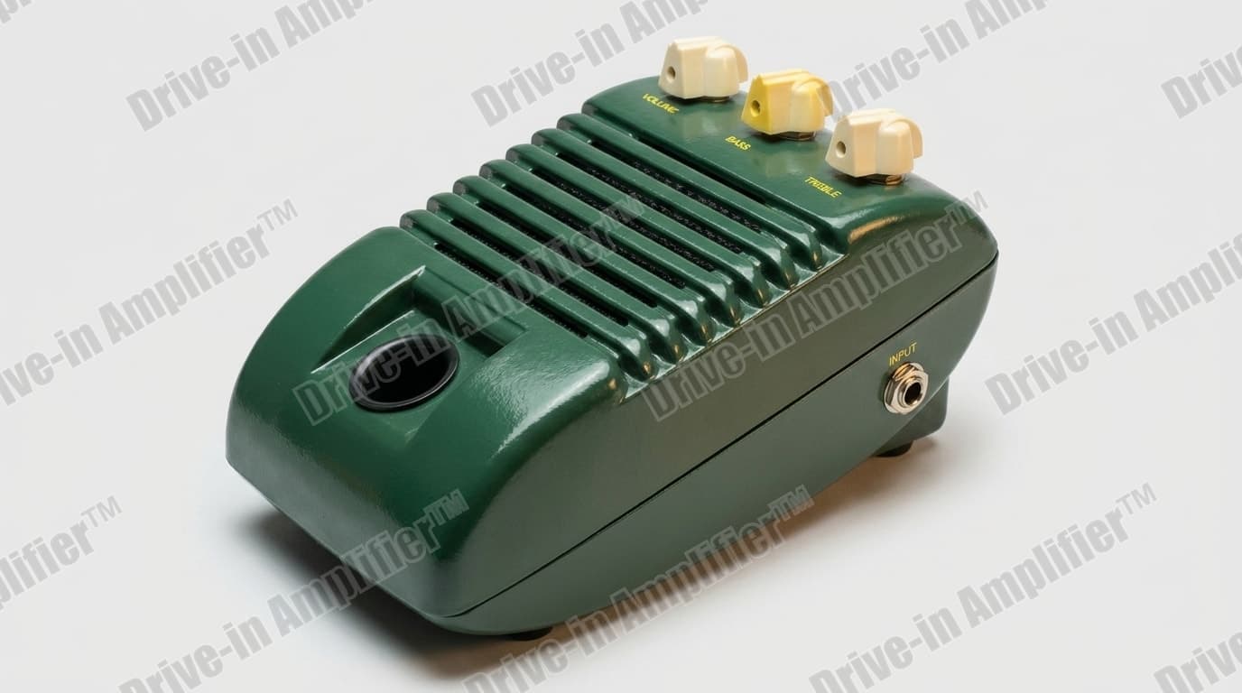 Drive-in Amplifier, shown in a standard finish for reference